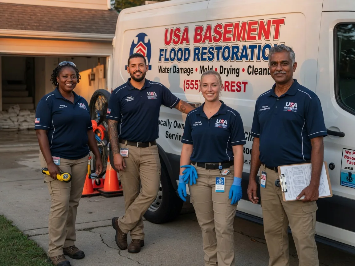 Basement Flood Cleanup company in Edinburg, IL